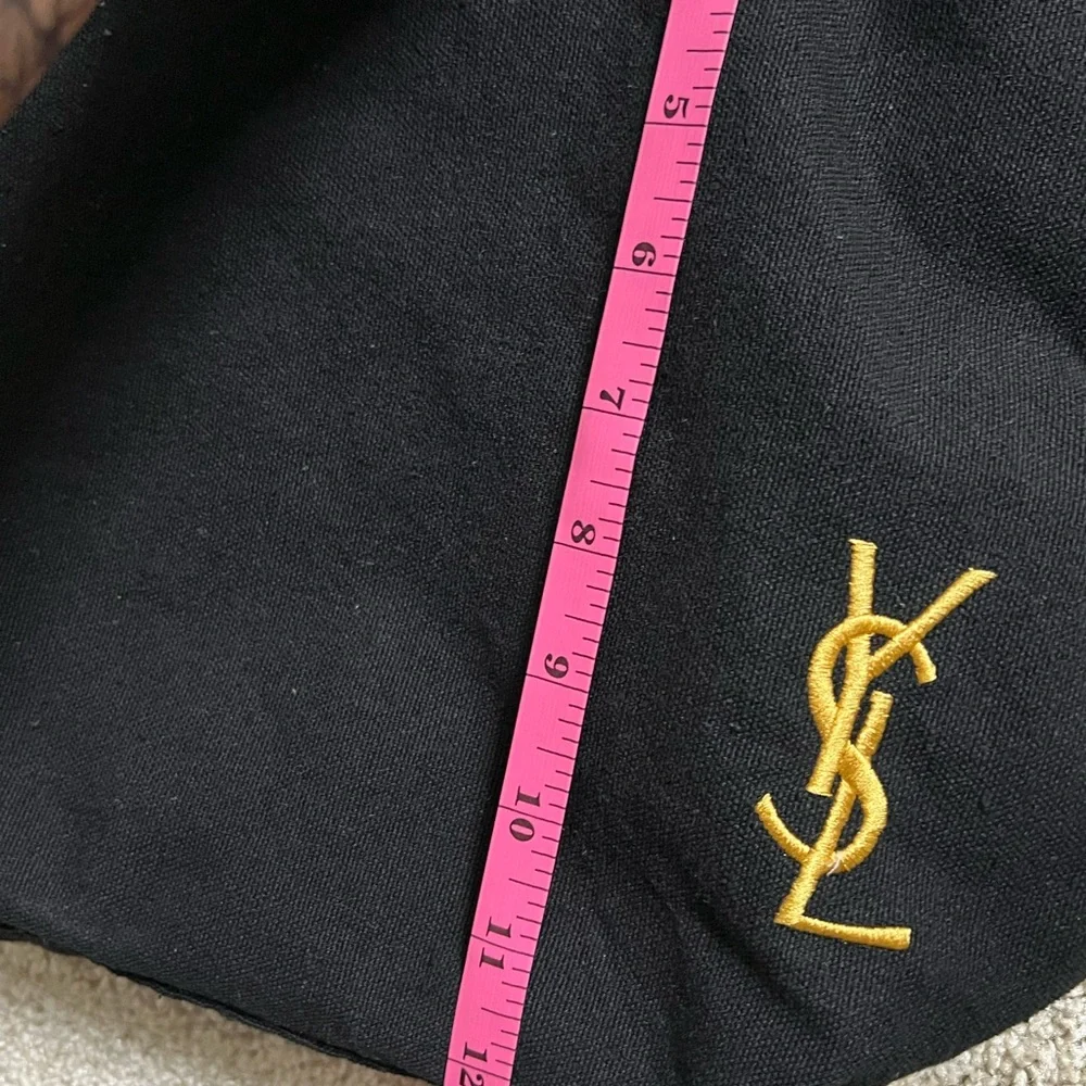 Yves Saint Laurent (GWP) Black Fabric with Gold Embroidery - Picture 6 of 6